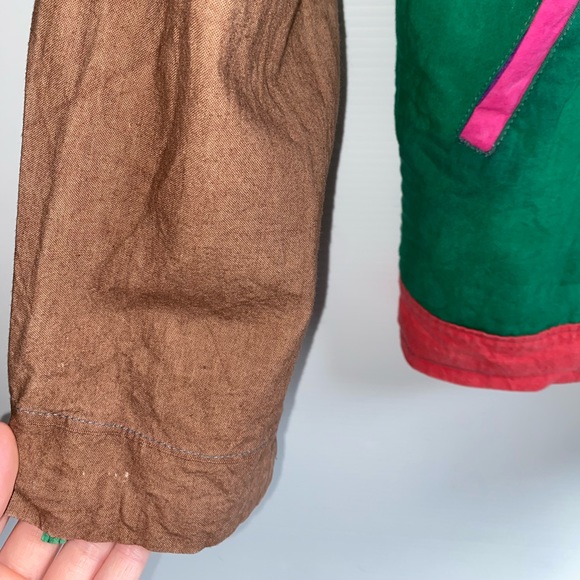 Vintage 70s/80s bright hippie bohemian Bali Baggus crazy jacket unisex one size - Picture 4 of 16